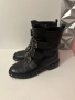 Черни кожени боти, снимка 2