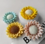 3D  2 модела Слънчоглед Силиконов молд форма за свещи гипс сапун смола фондан за декорация на торта , снимка 2
