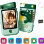 Образователен детски телефон с игри и камера 180° – Smart Phone за деца 3–7 г., с музика и игри, снимка 3