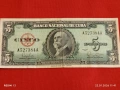 Рядка банкнота 5 песос 1960г. Куба за КОЛЕКЦИОНЕРИ 53282, снимка 4
