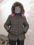 Дамско зимно яке с качулка естествена кожа, Authentic, 44 размер, XL, снимка 14