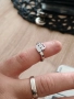 Продавам дамски сребро пръстен сребро ти идват Турция грама 10 лв, снимка 2