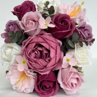 Букет с ароматни сапунени рози, снимка 5 - Подаръци за жени - 44036613
