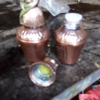 Стари бронзови шишенцаза парфюм, снимка 6 - Други ценни предмети - 35111190