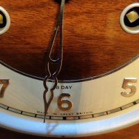 Античен настолен часовник, произведен в Англия, снимка 4 - Антикварни и старинни предмети - 32292723