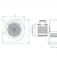 Центробежен вентилатор 2000 m3/h, снимка 15 - Други машини и части - 39290862