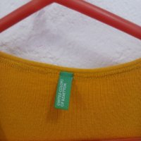 Дамски пуловер Benetton р-M, снимка 2 - Блузи с дълъг ръкав и пуловери - 43571302