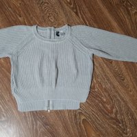 Дамски къс пуловер HM 38 s/m-10лв. намаление, снимка 1 - Блузи с дълъг ръкав и пуловери - 39436961