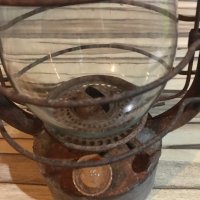 Стара немска газена лампа, снимка 2 - Антикварни и старинни предмети - 39089470