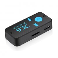 X6 Bluetooth приемник за кола или други AUX букси, снимка 6 - Аксесоари и консумативи - 38527718