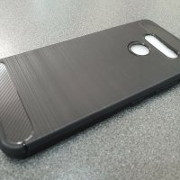 LG K50S калъфи и силикон CARBON  и черни тефтери за LG K41S,K51S,K50,K40, снимка 6 - Калъфи, кейсове - 28754314