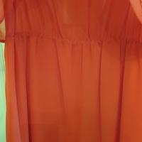 Страхотна червена лятна рокля за бременни H & M, снимка 3 - Дрехи за бременни - 36551833