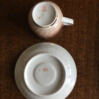 Порцеланов сервиз за кафе с 2 чаши и каничка, снимка 5 - Сервизи - 32438952