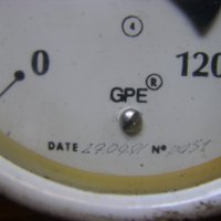 Немски промишлен термометър GPE , 0/+120 °C с диаметър ф 100мм., снимка 7 - Други машини и части - 42977752