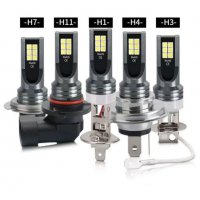 Диодни LED крушки 3200-H1, 9W, 1100 lm, 12V-24V, снимка 4 - Аксесоари и консумативи - 38356057