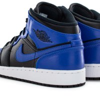 Nike Air Jordan 1 Mid GS 'Hyper Royal' оригинални маратонки номер 38,5 , снимка 5 - Детски маратонки - 43258760