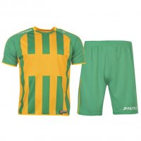 Оригинален футболен комплект Patrick Green/Yellow S, снимка 1 - Спортни дрехи, екипи - 37621707
