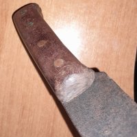 Стар хайдушки кован нож, каракулак, острие, снимка 4 - Колекции - 43389512