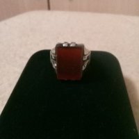 Старинен мъжки  пръстен, снимка 3 - Пръстени - 43254443
