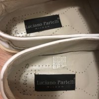 Оригинални италиански обувки мокасини Luciano Partelli - 45 номер, снимка 5 - Мокасини - 28925152