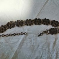 Дамски ренесансов метален колан, снимка 3 - Колиета, медальони, синджири - 37705537