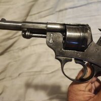 Револвер, Колекционерски пистолет с барабан. Френски чернобарутен пищов, пищак

, снимка 3 - Антикварни и старинни предмети - 44070913