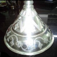 сребърна чаша потир, снимка 5 - Антикварни и старинни предмети - 26384618