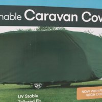Ново!Покривало за каравани и кемпери. Quest Caravan Cover. Размер 570-630 см.