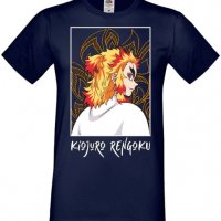 Мъжка тениска Demon Slayer Kyojuro Rengoku 03,Анимация,игра,Празник,Повод,, снимка 6 - Тениски - 38075606