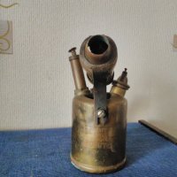 Автентична бензинова лампа,,златарска" произход Англия., снимка 7 - Антикварни и старинни предмети - 37759326