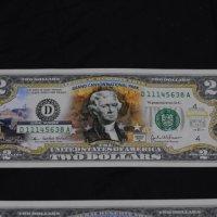 Банкнота $2 /2009-2003А/ colorized NIAGARA FALLS или GRAND CANYON NATIONAL PARK, снимка 5 - Нумизматика и бонистика - 39132244