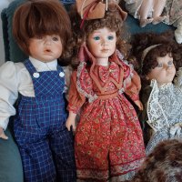 Колекционерски порцеланови кукли, снимка 8 - Кукли - 43028828