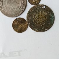4 турски сребърни монети, снимка 2 - Нумизматика и бонистика - 32460987