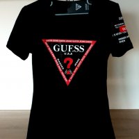 Луксозни дамски тениски KARL, GUESS, DSQUARSD, CALVIN CLEIN, DIOR, MOSCHINO , снимка 9 - Тениски - 37203013