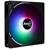 Вентилатор за компютър 123x123x27, AeroCool Fan 12cm, 4pin, Frost 12 PWM Fixed RGB, SS300338, снимка 1 - Други - 38591213