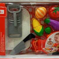 Детски комплект реалистични зеленчуци за рязане, снимка 5 - Образователни игри - 43998846