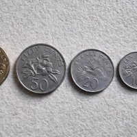 Монети. Сингапур. 1, 10 , 20, 50  цента  и 1 долар., снимка 2 - Нумизматика и бонистика - 39508996