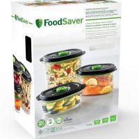 Кутии за съхранение на храни FoodSaver 700мл, 1.2Л, 1.8Л, Германия , снимка 4 - Кутии за съхранение - 43760694