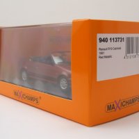 Renault 19 Cabrio 1992 - мащаб 1:43 на Maxichamps моделът е ново в PVC дисплей-кейс, снимка 9 - Колекции - 43035196