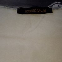 Прекрасна блуза Roberto Cavalli дълъг ръкав в сиво, снимка 6 - Блузи с дълъг ръкав и пуловери - 26233350