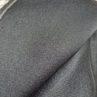Черен габардин за костюм 100% вълна 150/ 360, снимка 10 - Платове и дамаски - 34831340