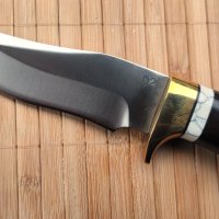 Ловен нож /ръчна изработка и стомана D2 /, снимка 3 - Ножове - 43330068