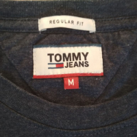  блуза фланелка тениска TOMMY  HILFIGER JEANS с къс ръкав, снимка 2 - Тениски - 32149865