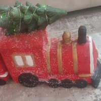 Коледен влак, снимка 7 - Декорация за дома - 43329250