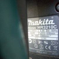 перфоратор Makita HR3210C SDS+ 850 W, 6.4J бургии до 32мм. излиза от сервиза след пълна профилактика, снимка 4 - Бормашини - 38368900