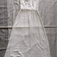 Дълга бяла рокля Access Fashion, снимка 1 - Рокли - 40172962