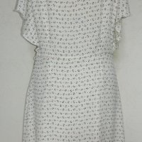 Дамска ефирна бяла маркова рокля United colors of Benetton, снимка 6 - Рокли - 42947414