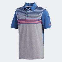 adidas Ultimate365 3-Stripes Heathered Polo Shirt - страхотна мъжка тениска, снимка 2 - Тениски - 40882871