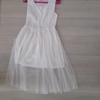 Дамска бяля рокля , снимка 5 - Рокли - 37467542