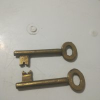 Стари бронзови ключове - 6647, снимка 3 - Други ценни предмети - 27264622